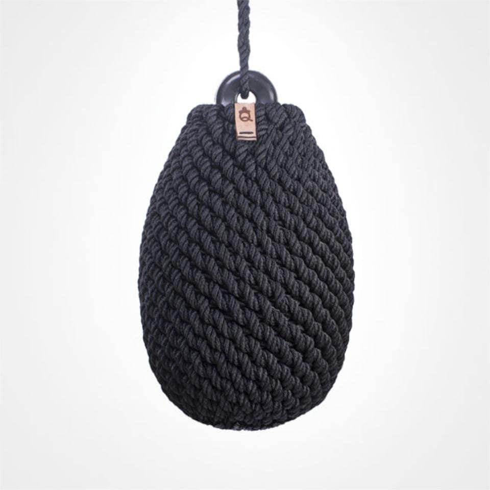 Rope Fender Single Eye Black