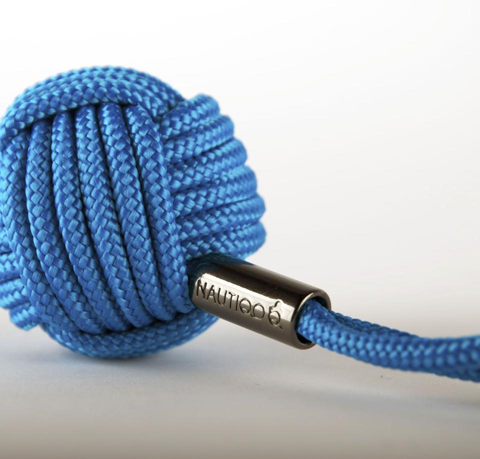 Portachiavi galleggiante blu