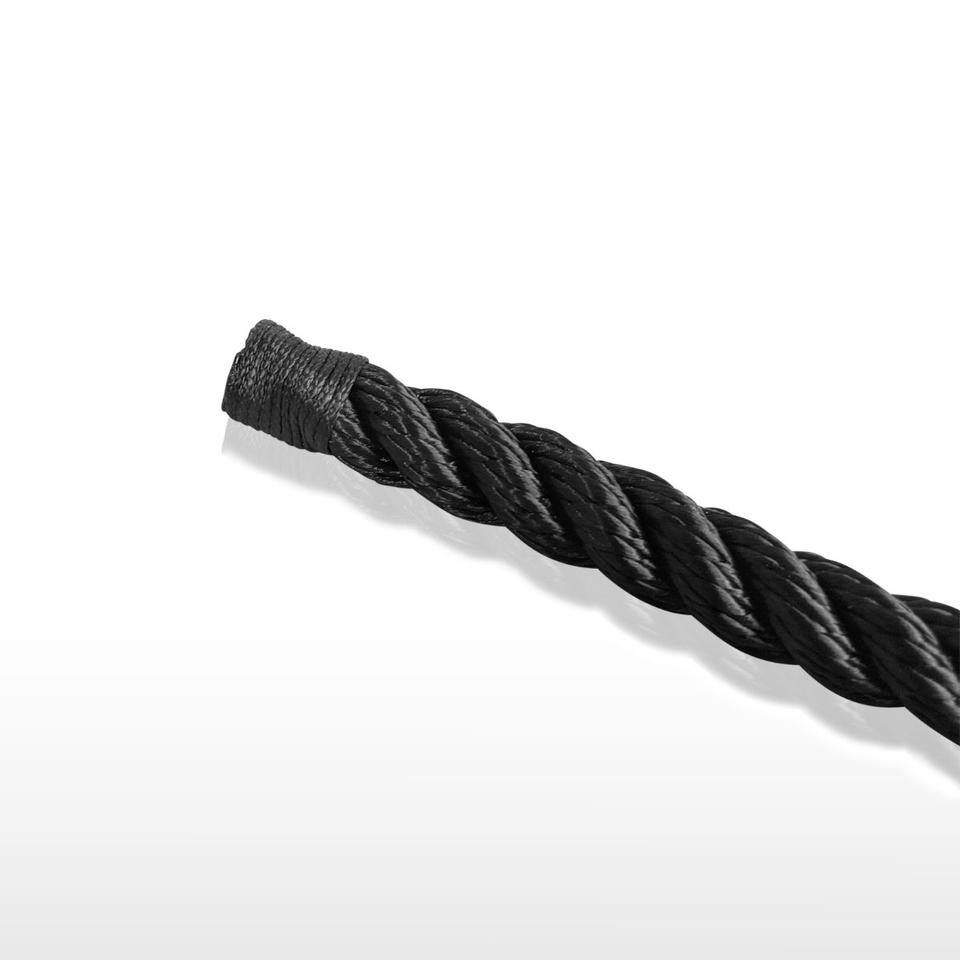 Luxe landvast zwart 12mm — 3