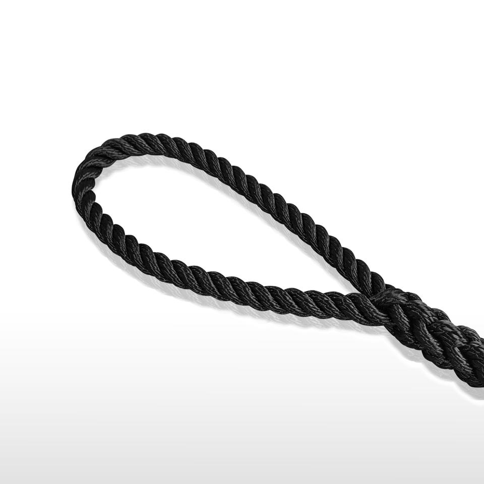 Luxe landvast zwart 12mm — 2