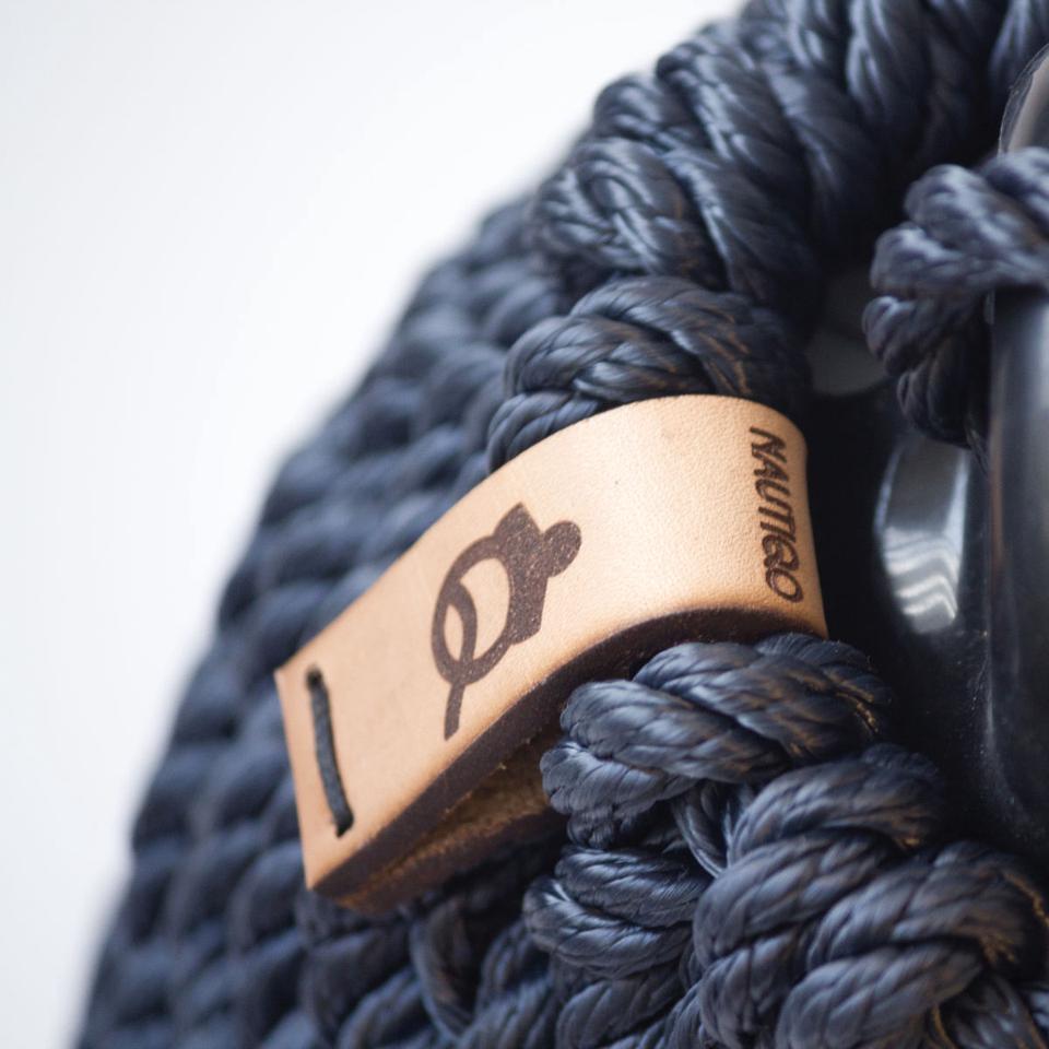 Parabordi in corda ad occhio singolo color Navy — 2
