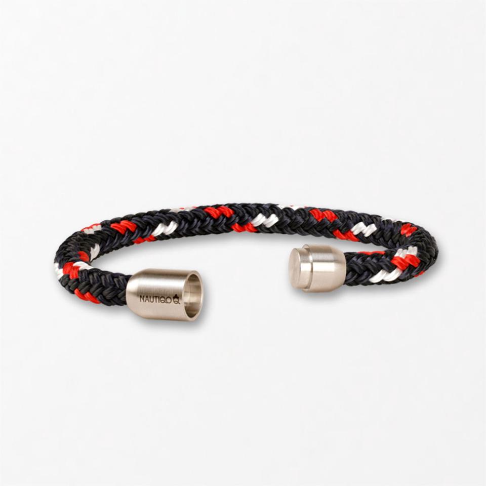 Touw Armband Rood en Wit — 2